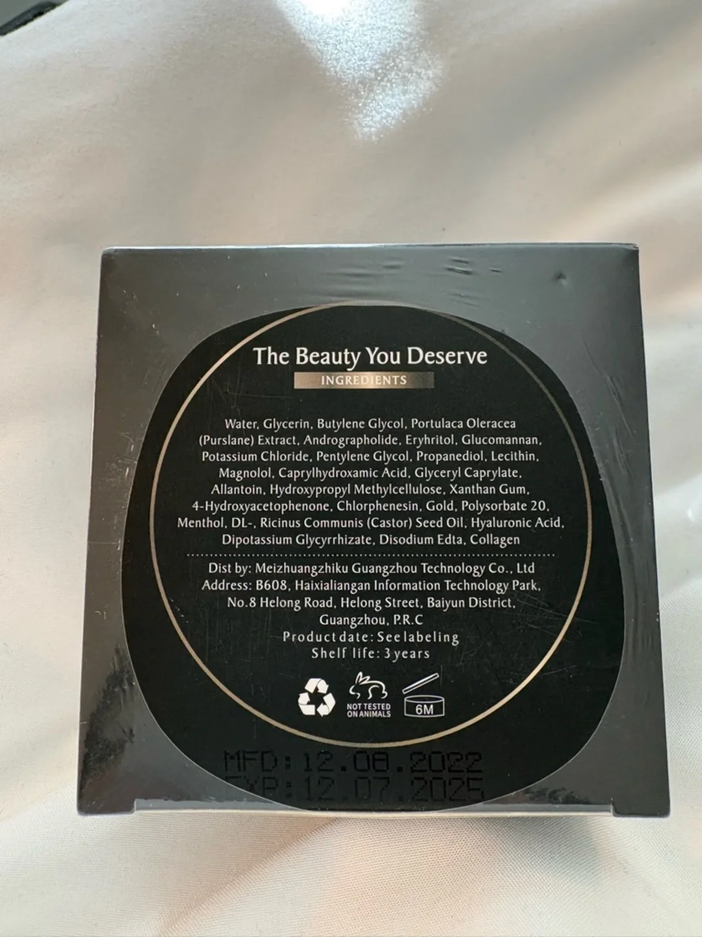 The Beauty You Deserve 24K Gold Eye Treatment Mask 60 pieces! New Sealed